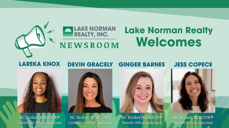 Lake Norman Realty Welcomes Four New Associates Photo